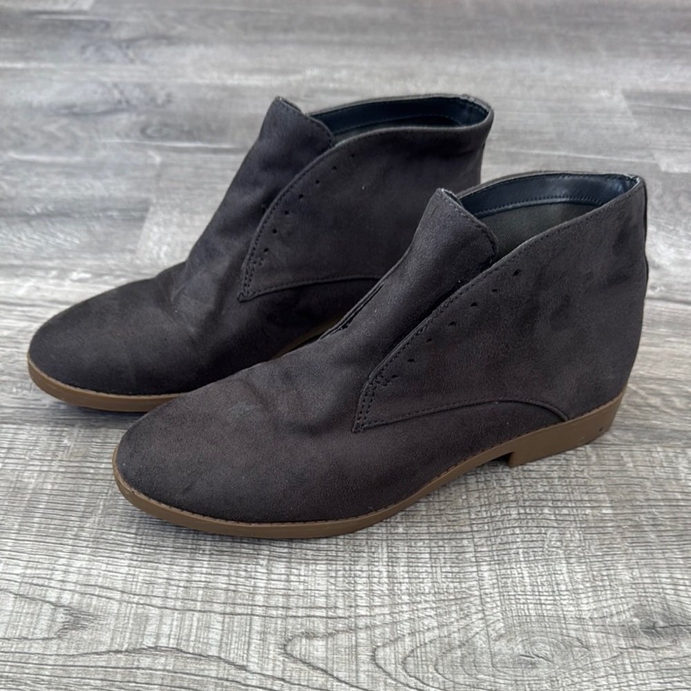 Suede Ankle Boots